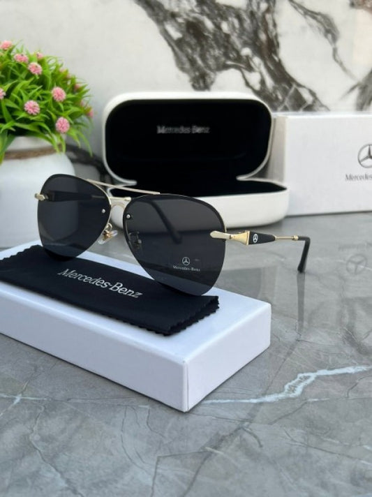 Branded Benz Sunglasses Black Shaded (With Original Kit)